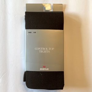 Women’s  hosiery
Plus size women’s control top Brown tights Avenue.